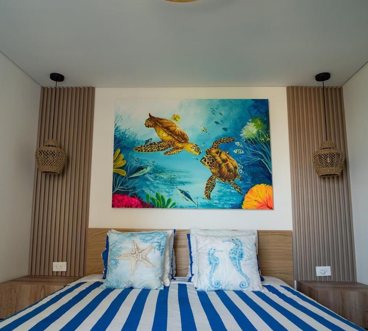 Ocean Blue Wifi Old Town Apartment