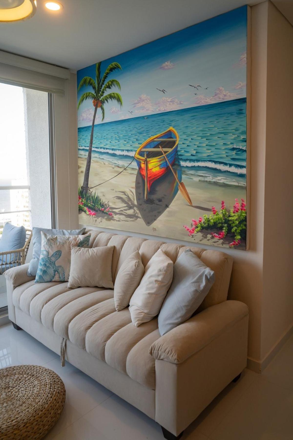 Ocean Blue Wifi Old Town Apartment Cartagena